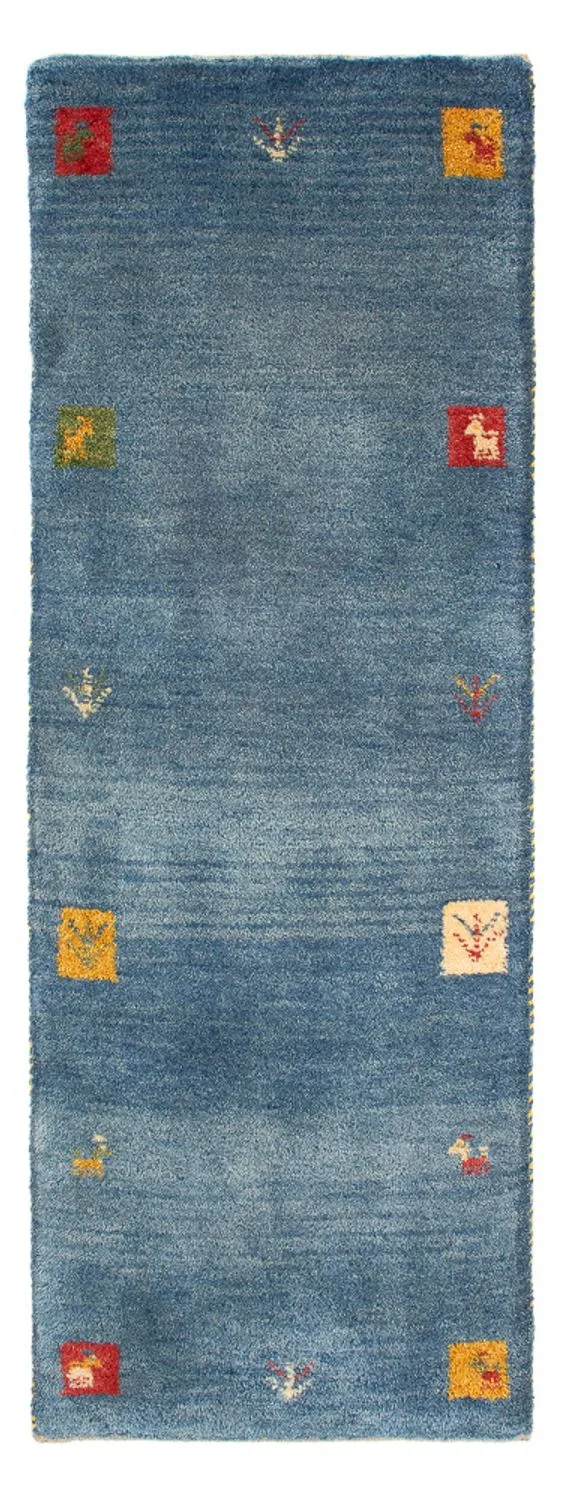 Gabbeh Persisch Teppich 52x136cm - Perserteppich Wollteppich