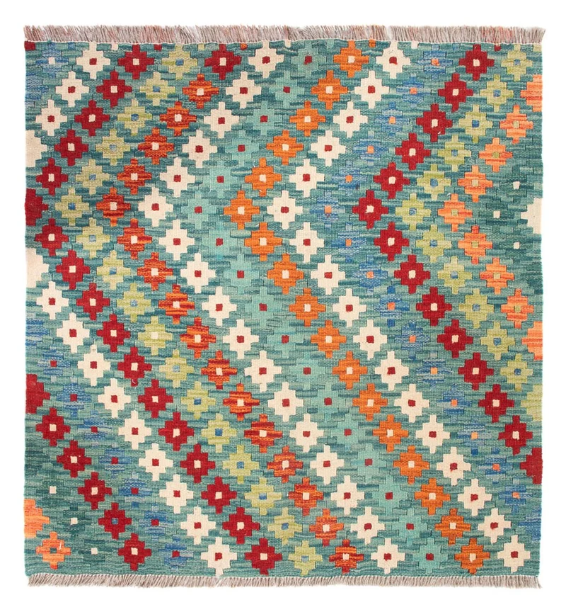 Kelim Maimene Teppich 90x88cm