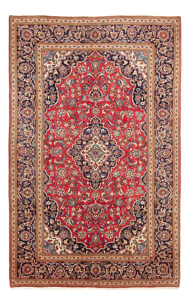 Perserteppich - Keshan - 193 x 293 cm - rot