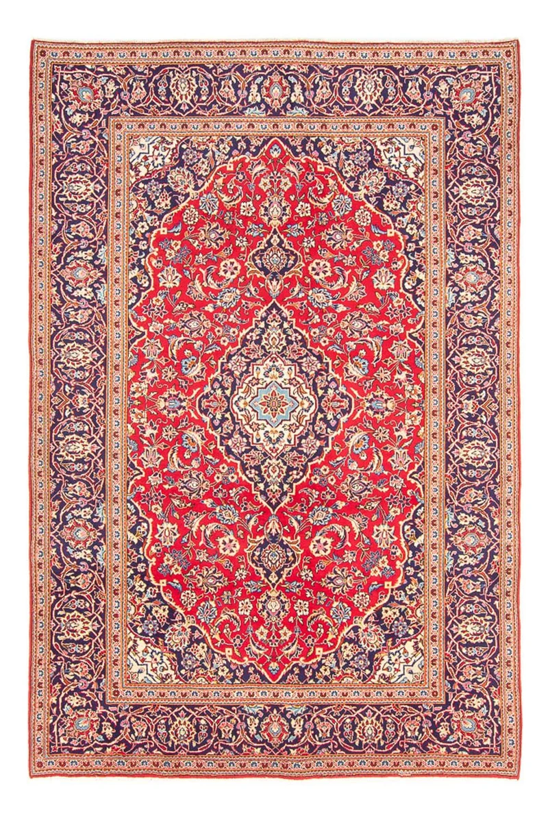 Keshan Teppich 196x293cm - Perserteppich