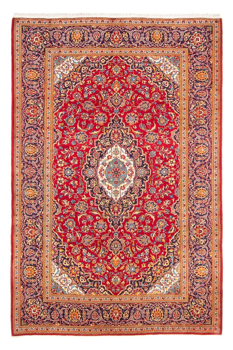 Perserteppich - Keshan - 202 x 284 cm - rot