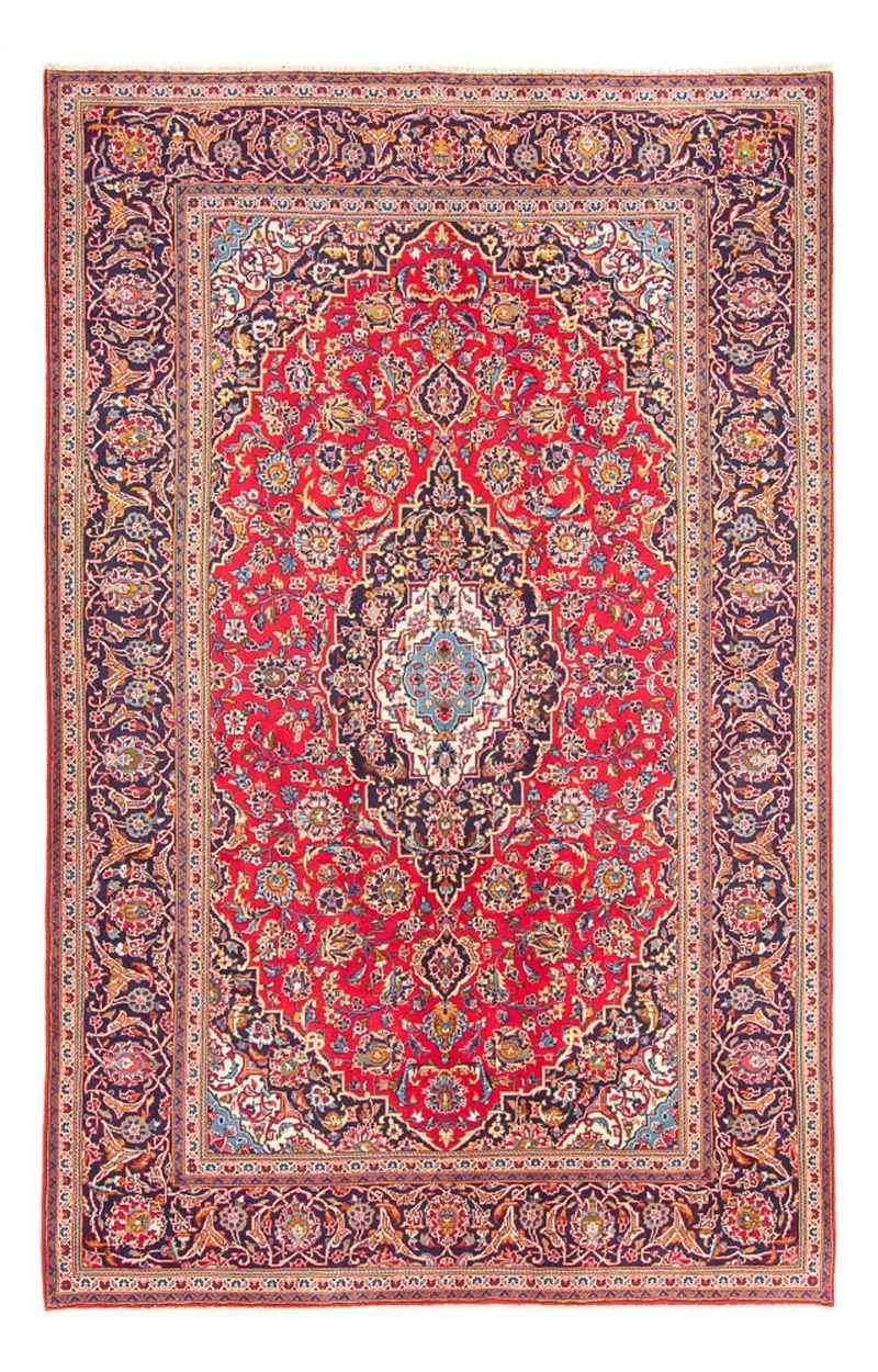 Keshan Teppich 194x297cm - Perserteppich