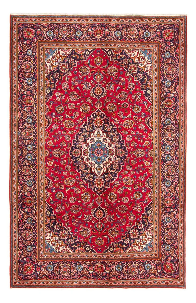 Keshan Teppich 195x296cm - Perserteppich