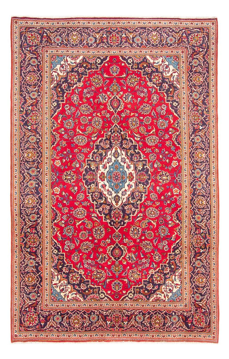 Keshan Teppich 196x295cm - Perserteppich