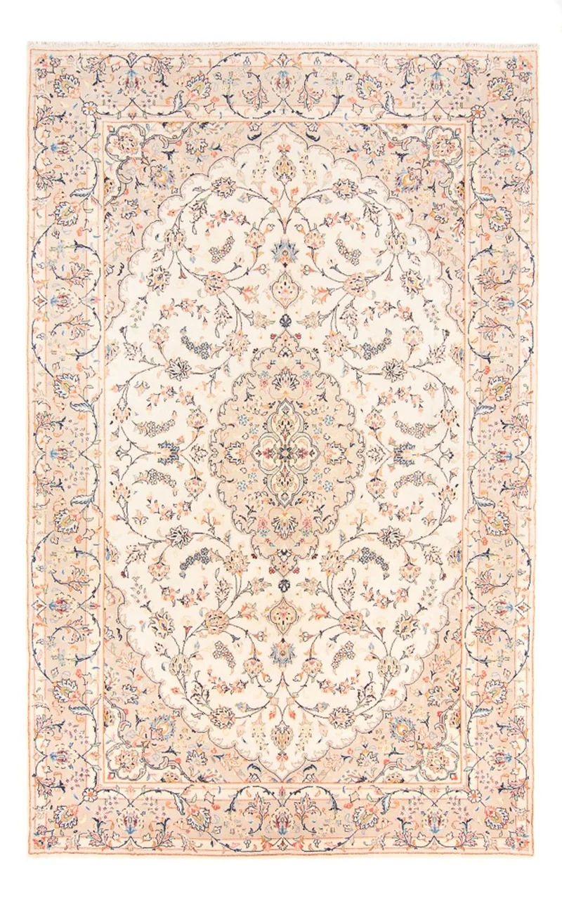 Perserteppich - Keshan - 196 x 296 cm - creme