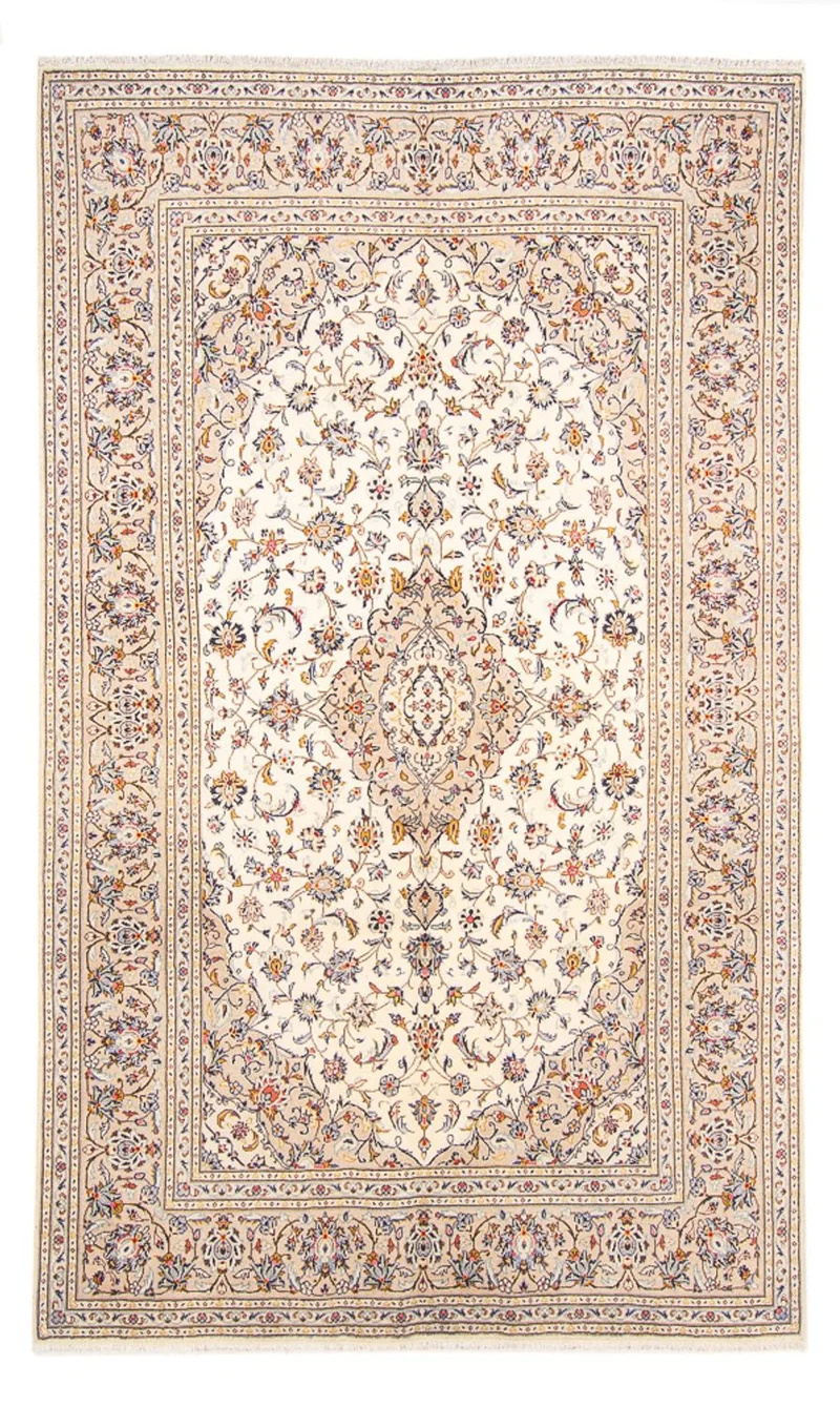 Perserteppich - Keshan - 194 x 300 cm - creme