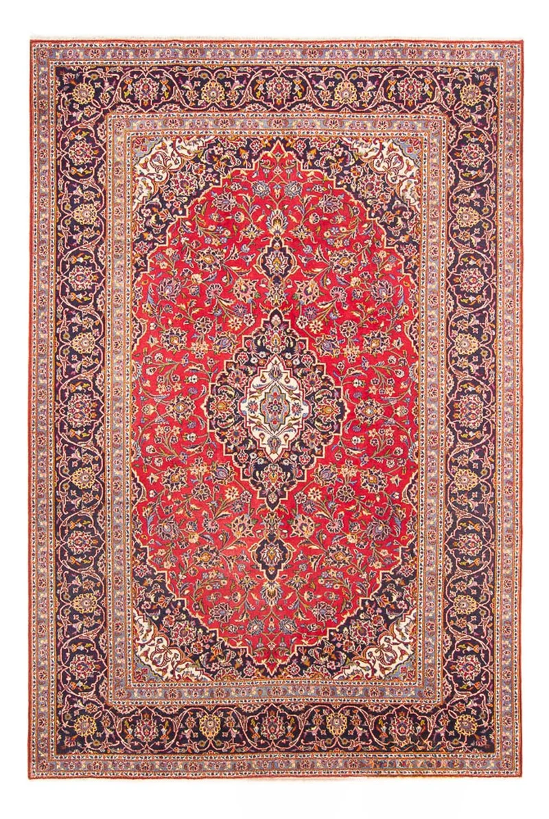 Keshan Teppich 198x295cm - Perserteppich
