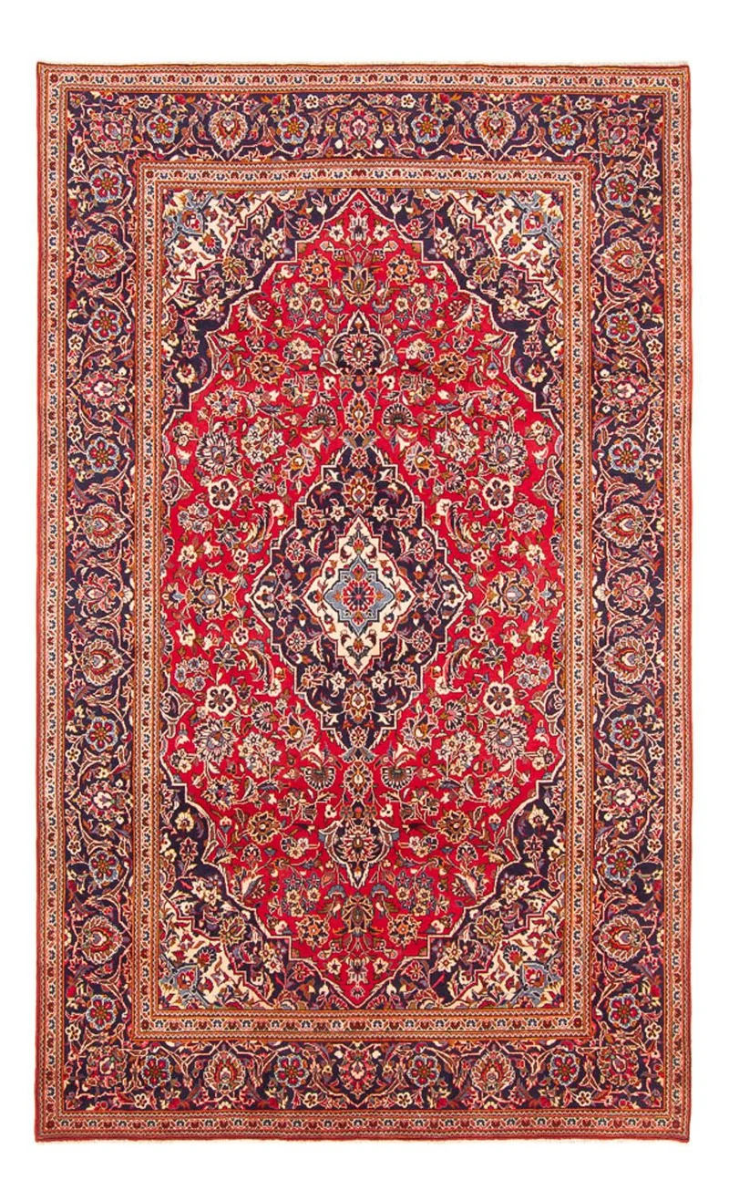 Perserteppich - Keshan - 196 x 298 cm - rot