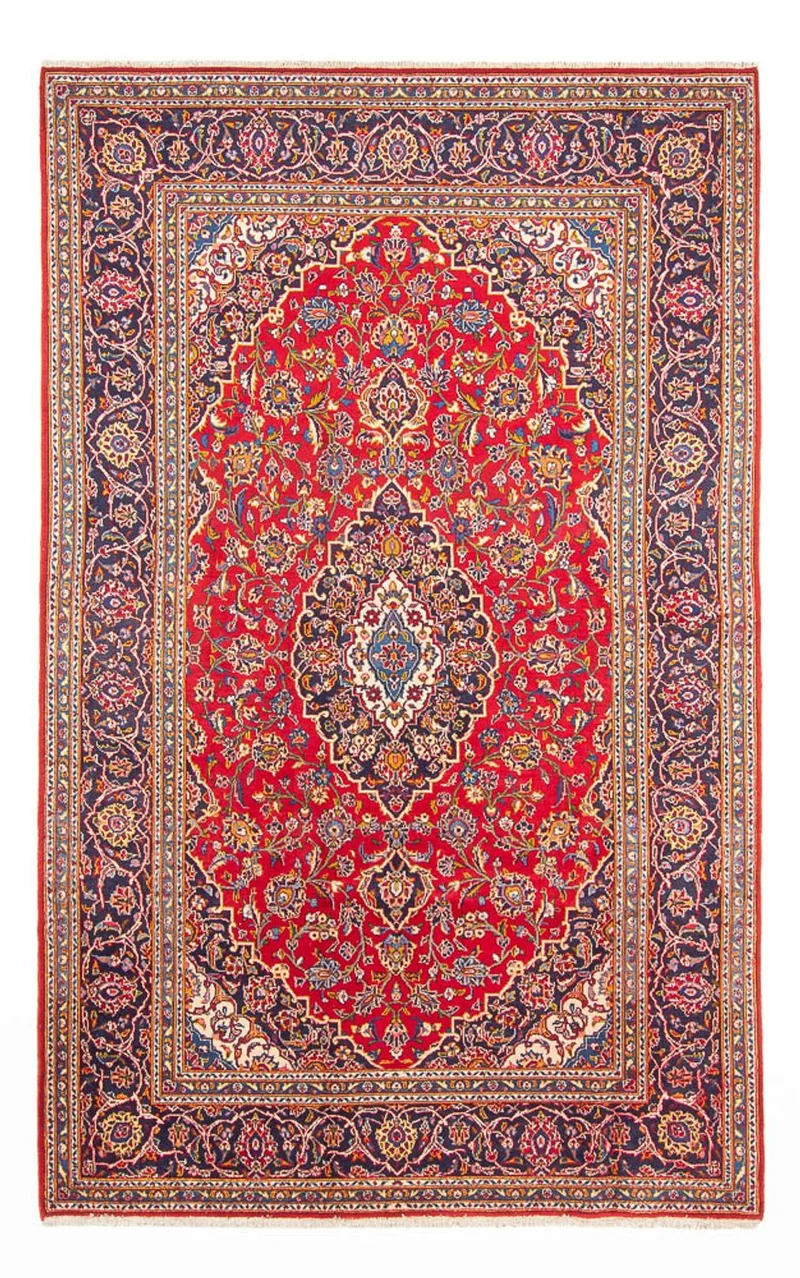 Perserteppich - Keshan - 192 x 305 cm - rot