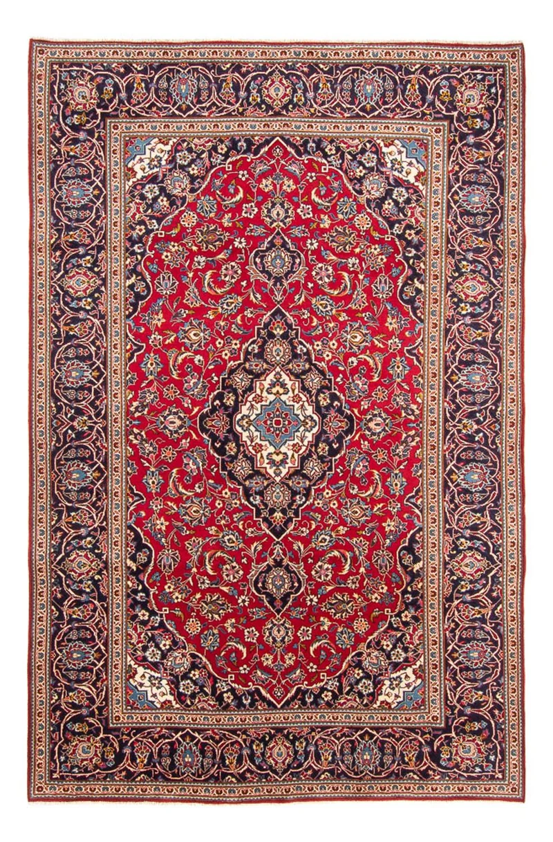 Perserteppich - Keshan - 200 x 295 cm - rot