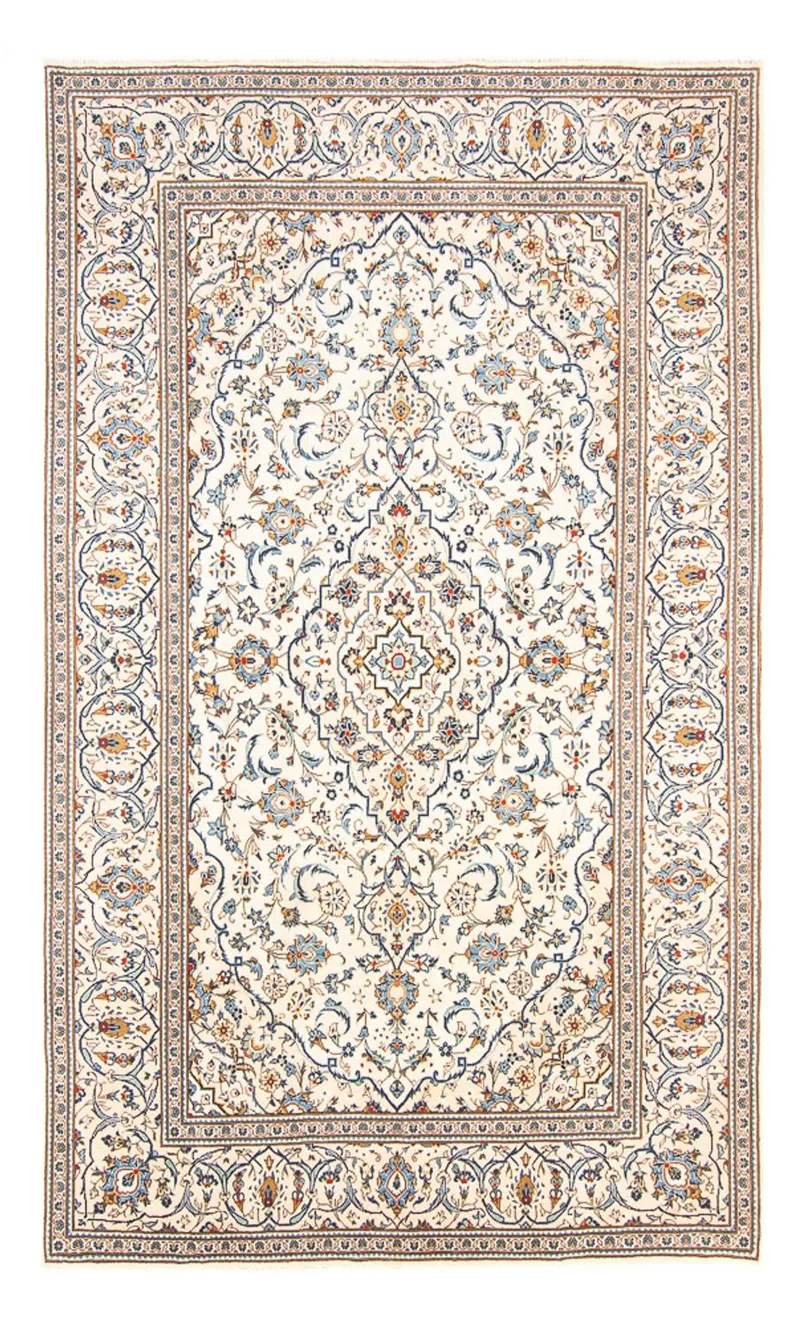 Perserteppich - Keshan - 196 x 304 cm - creme