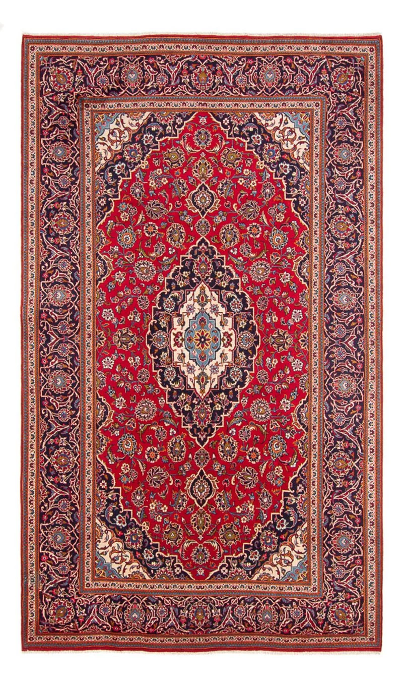 Perserteppich - Keshan - 196 x 310 cm - rot
