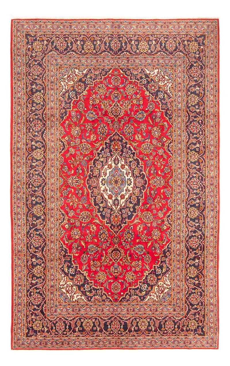 Perserteppich - Keshan - 200 x 304 cm - rot