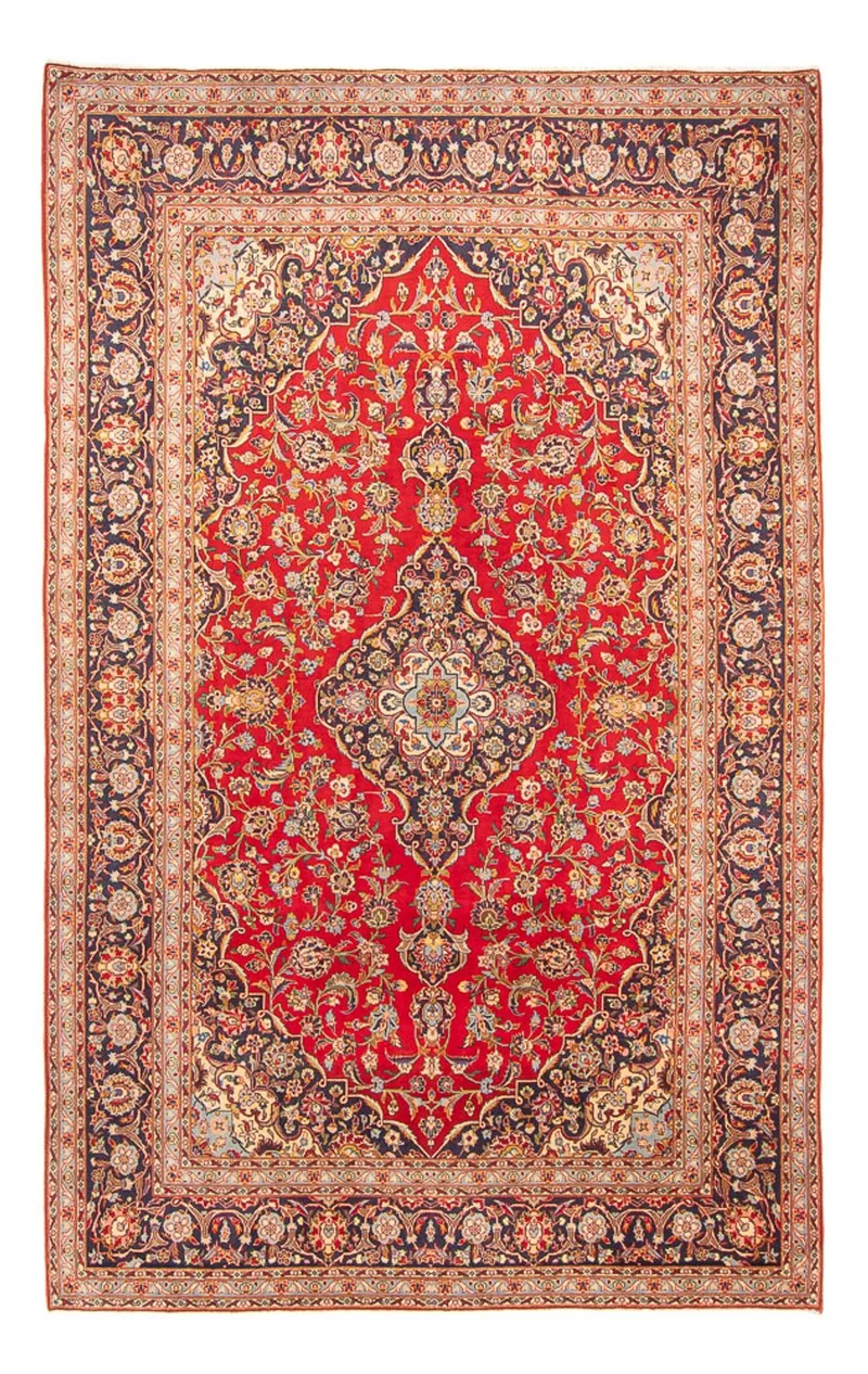 Perserteppich - Keshan - 200 x 305 cm - rot