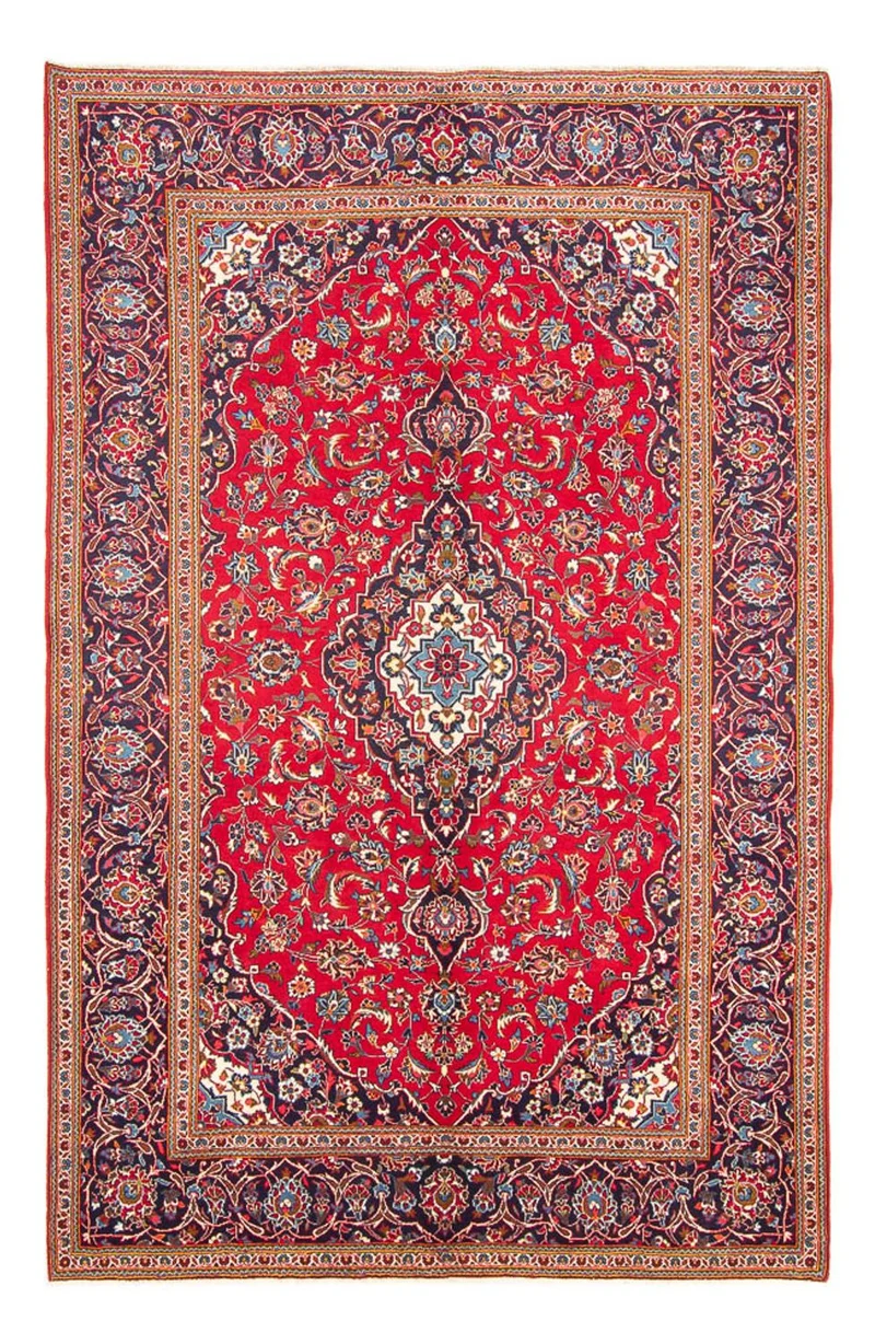 Perserteppich - Keshan - 204 x 303 cm - rot