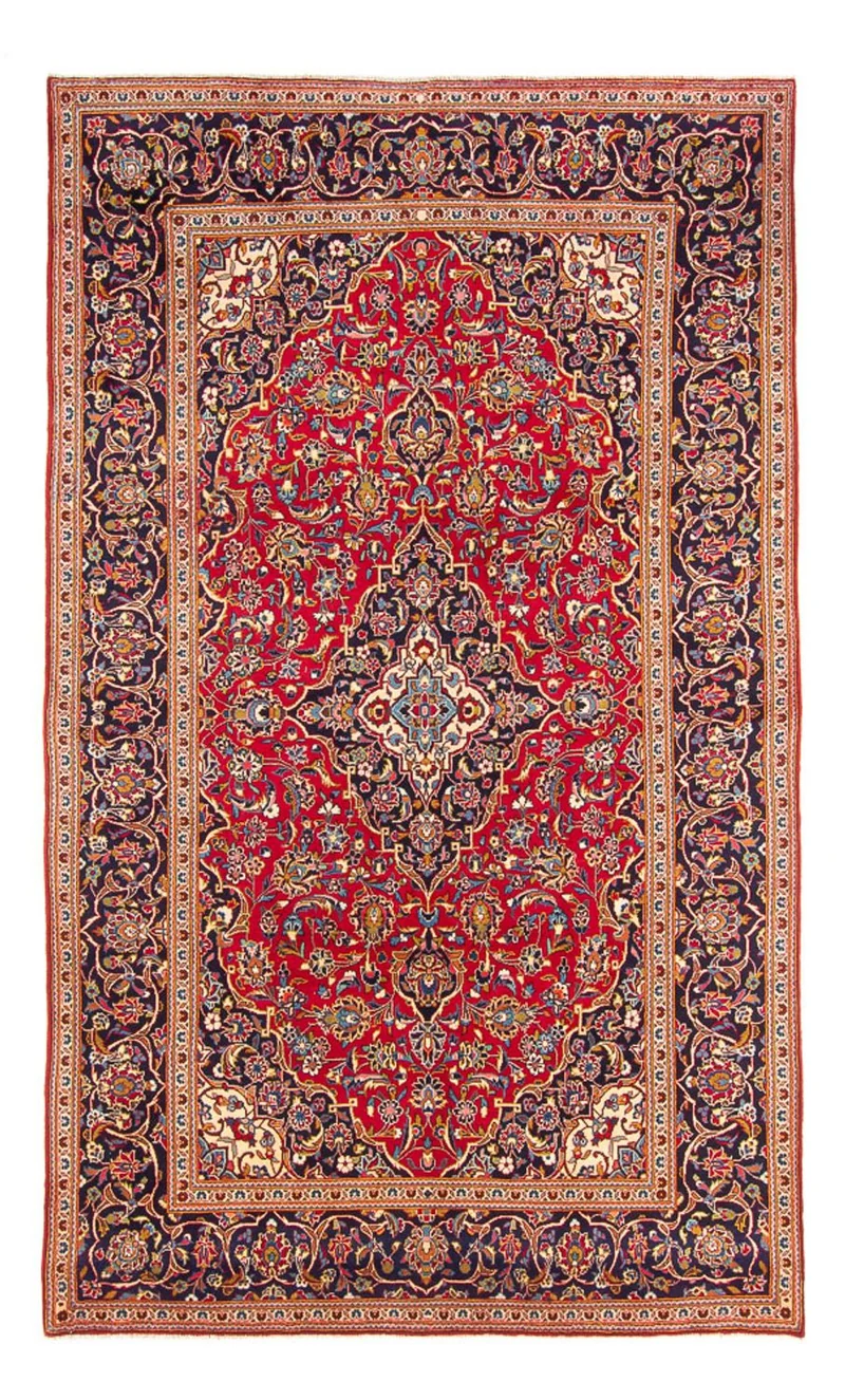 Perserteppich - Keshan - 197 x 314 cm - rot