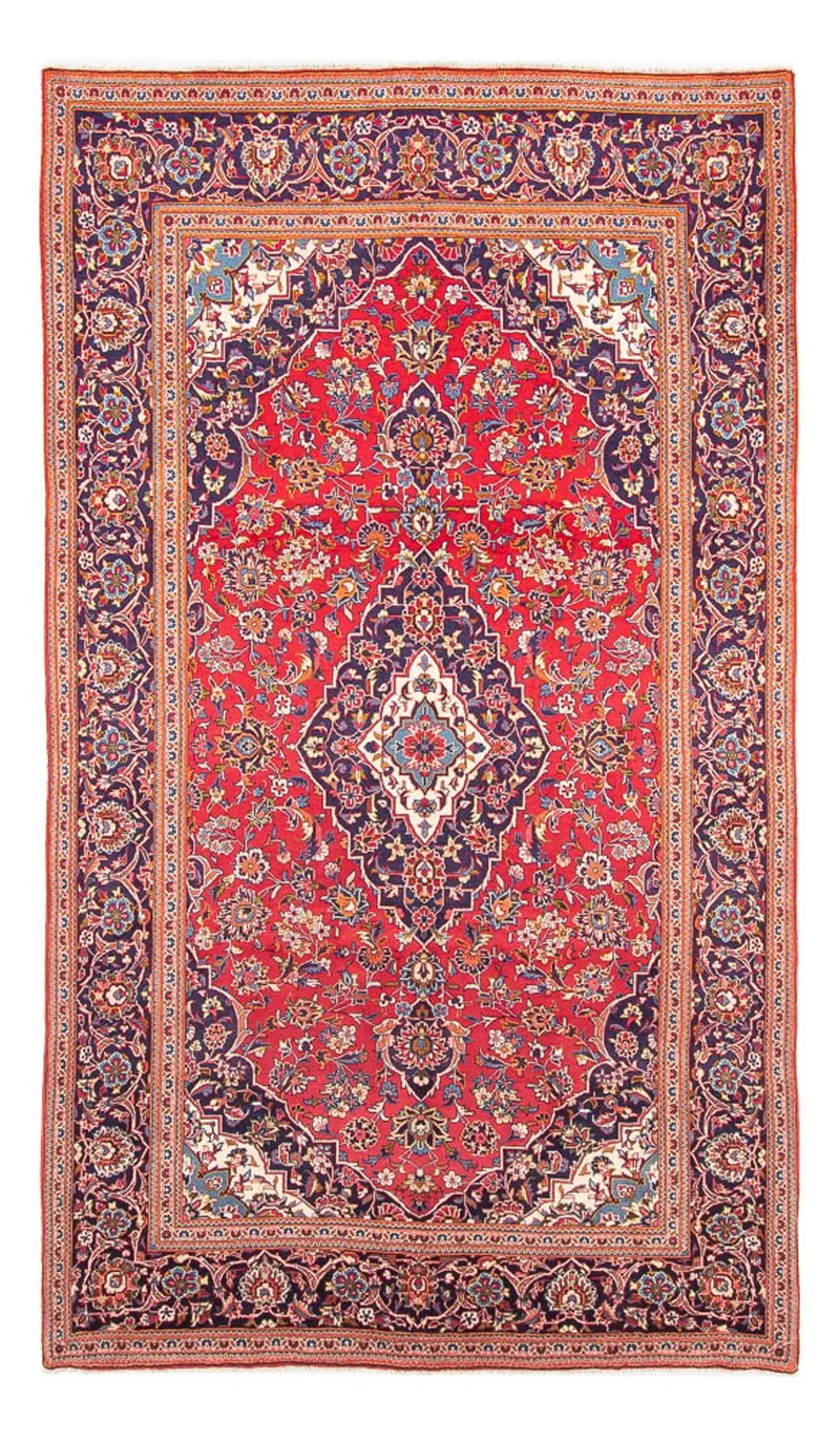 Perserteppich - Keshan - 197 x 325 cm - rot