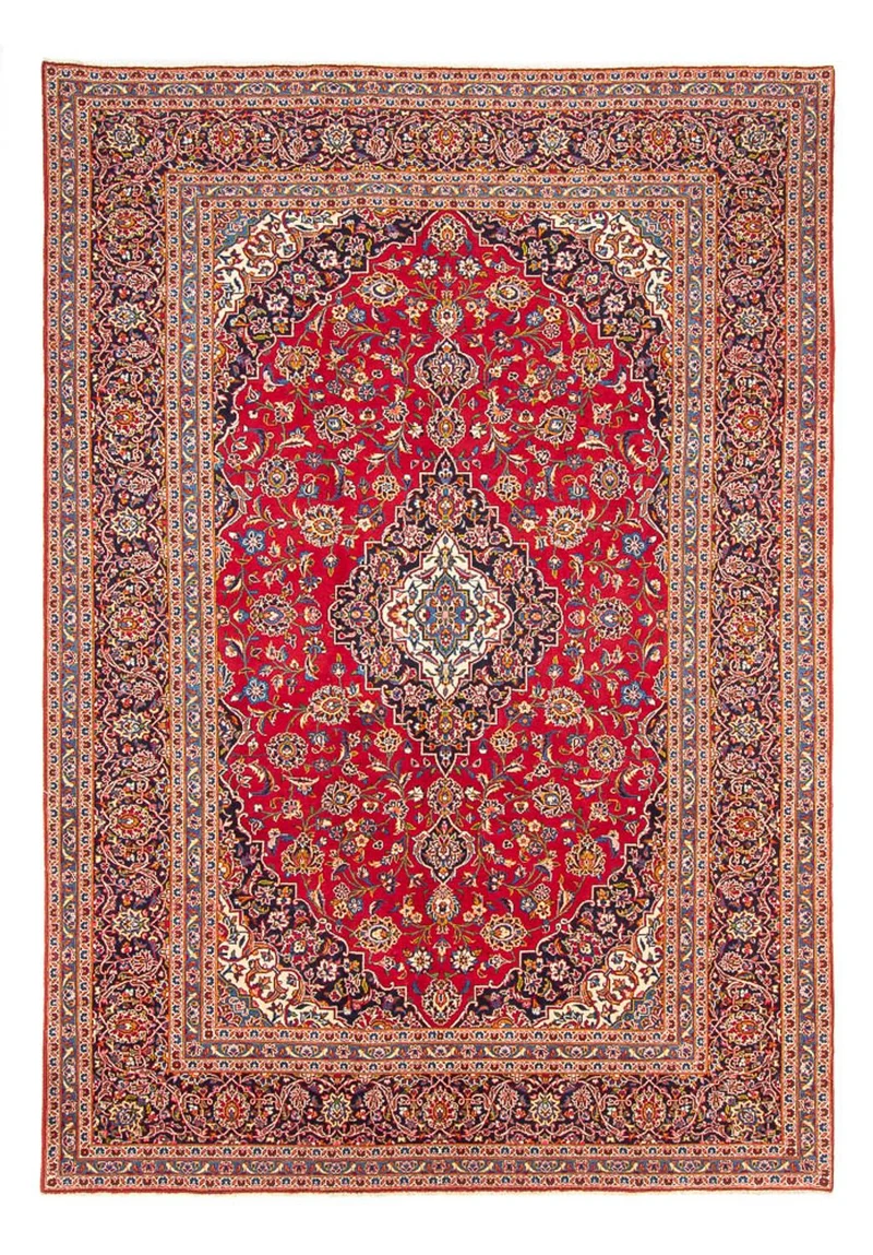 Perserteppich - Keshan - 246 x 337 cm - rot