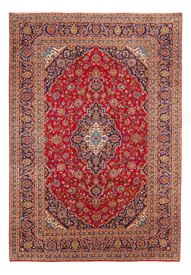 Keshan Teppich 242x343cm - Perserteppich