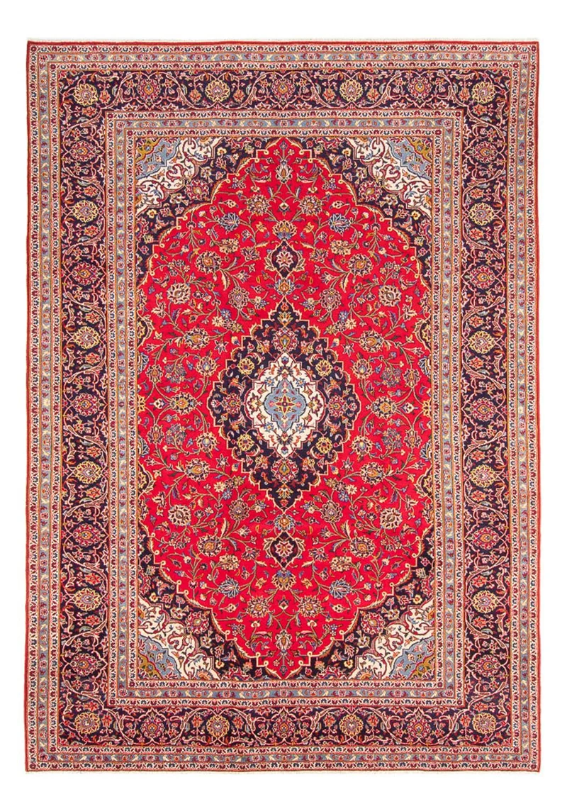 Keshan Teppich 247x346cm - Perserteppich