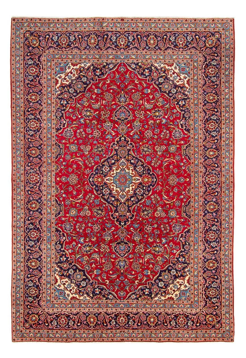 Keshan Teppich 252x355cm - Perserteppich