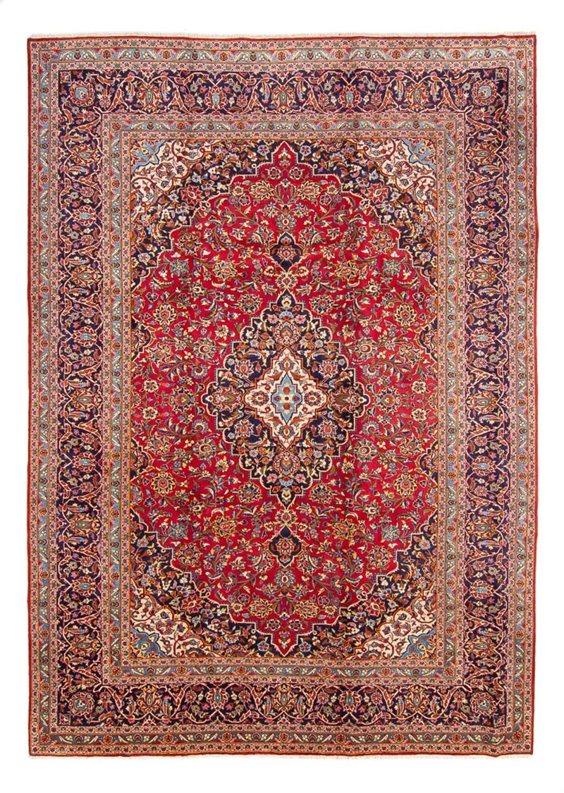 Keshan Teppich 255x355cm - Perserteppich