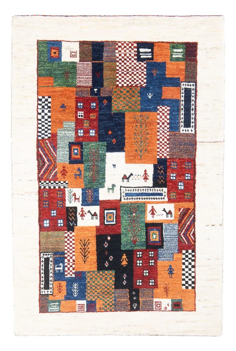 Loribaft Teppich Perser 83x126cm - Orientteppich