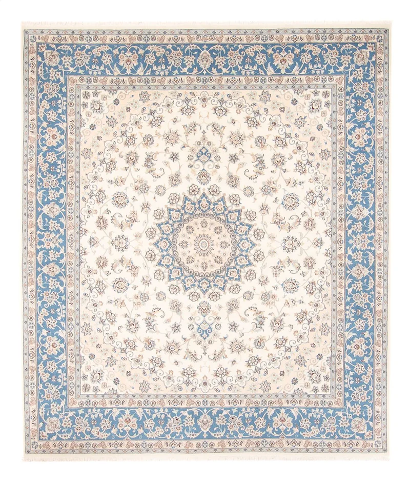Perserteppich - Nain - 224 x 258 cm - creme