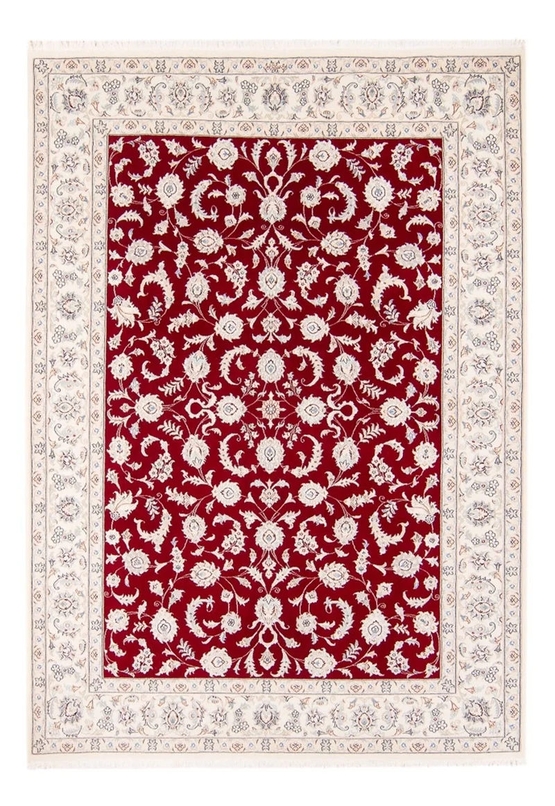 Perserteppich - Nain - 170 x 234 cm - rot