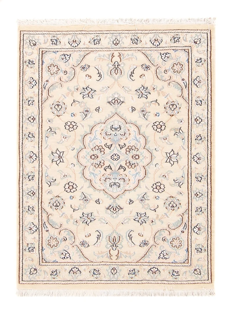 Perserteppich - Nain - 60 x 90 cm - beige