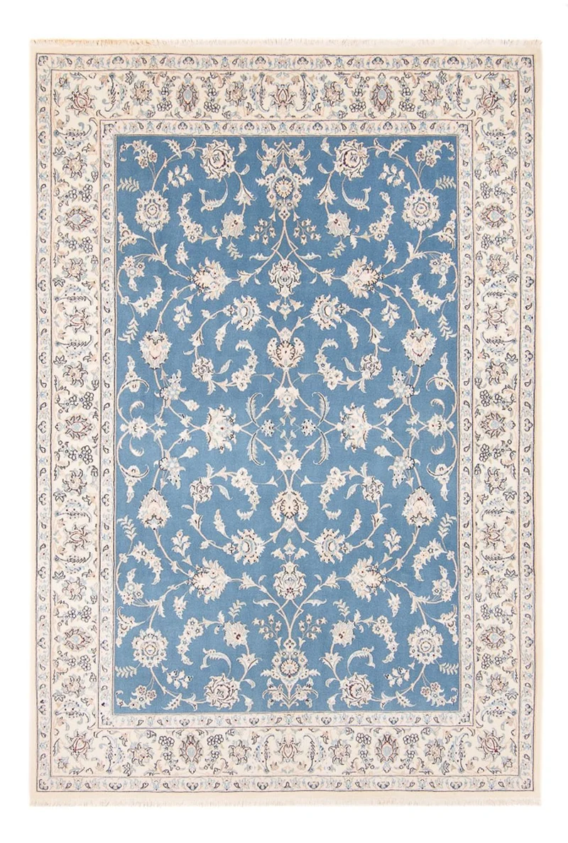 Perserteppich - Nain - 170 x 237 cm - blau
