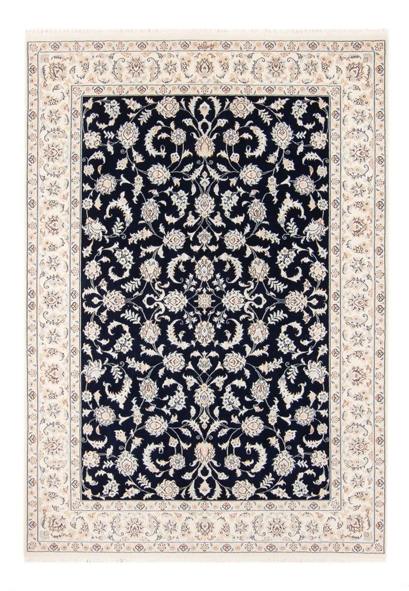 Perserteppich - Nain - 171 x 238 cm - dunkelblau