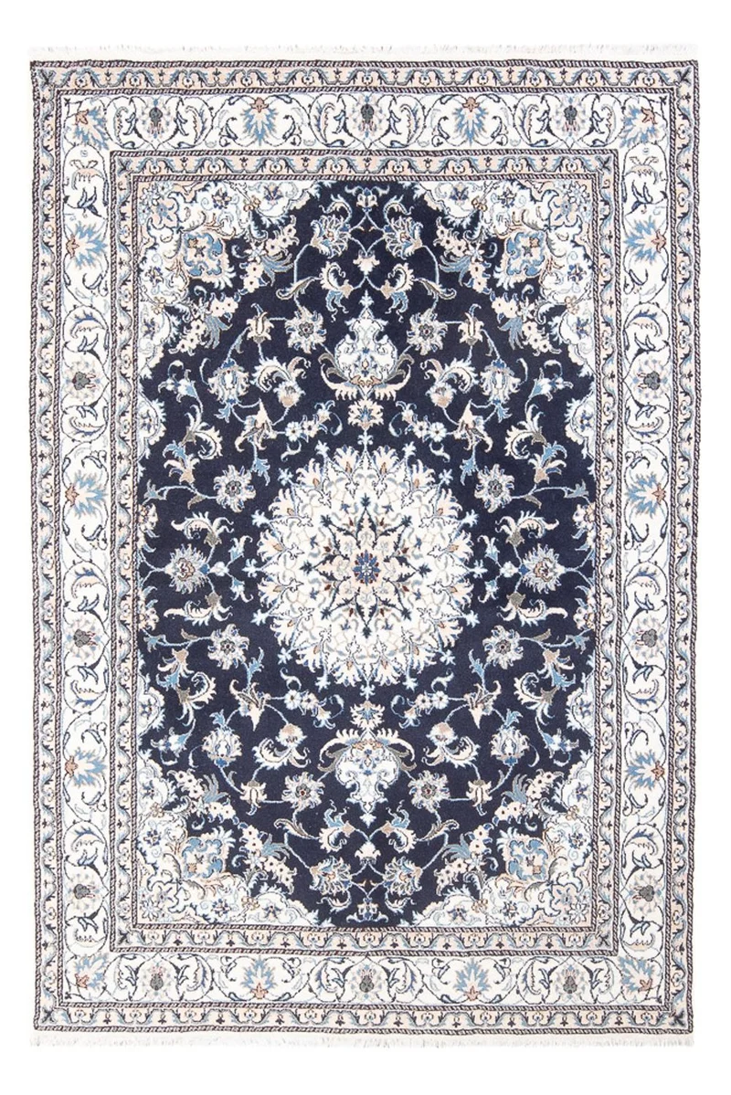 Perserteppich - Nain - 167 x 241 cm - dunkelblau