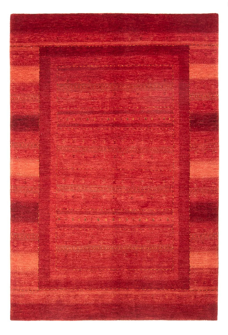 Gabbeh Teppich - Loribaft Perser - 172 x 247 cm - rot