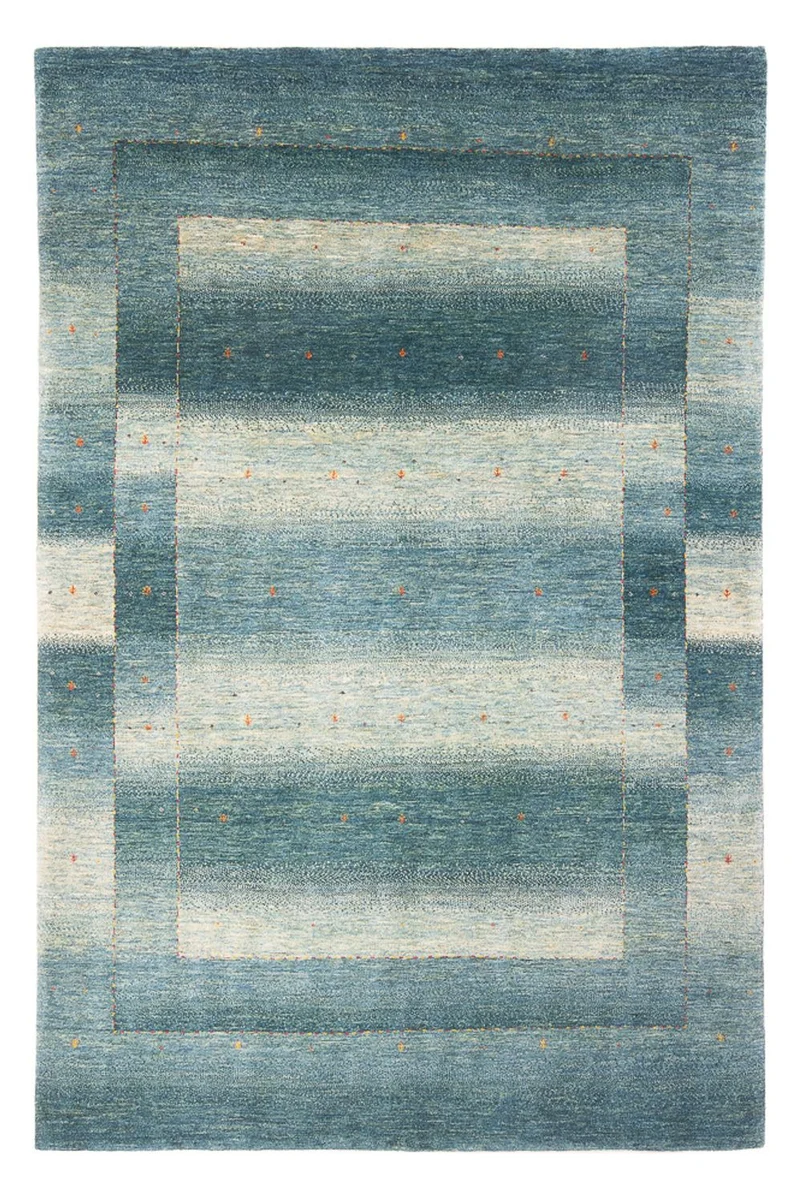 Gabbeh Teppich - Loribaft Perser - 168 x 250 cm - hellblau