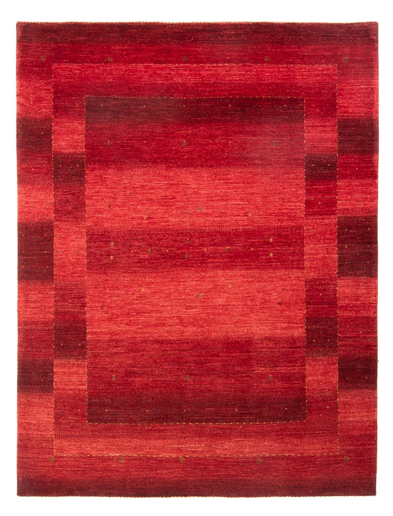 Gabbeh Teppich - Loribaft Perser - 174 x 226 cm - rot