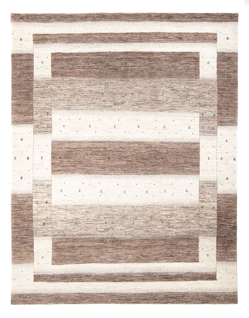 Gabbeh Teppich - Loribaft Perser - 212 x 285 cm - mehrfarbig
