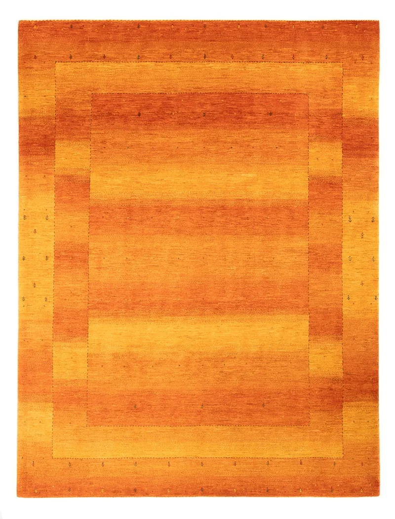 Gabbeh Teppich - Loribaft Perser - 217 x 290 cm - orange