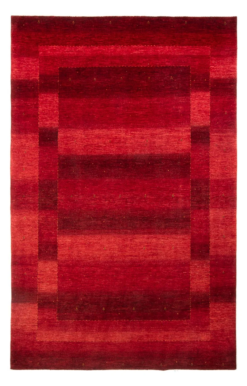 Gabbeh Teppich - Loribaft Perser - 228 x 334 cm - rot