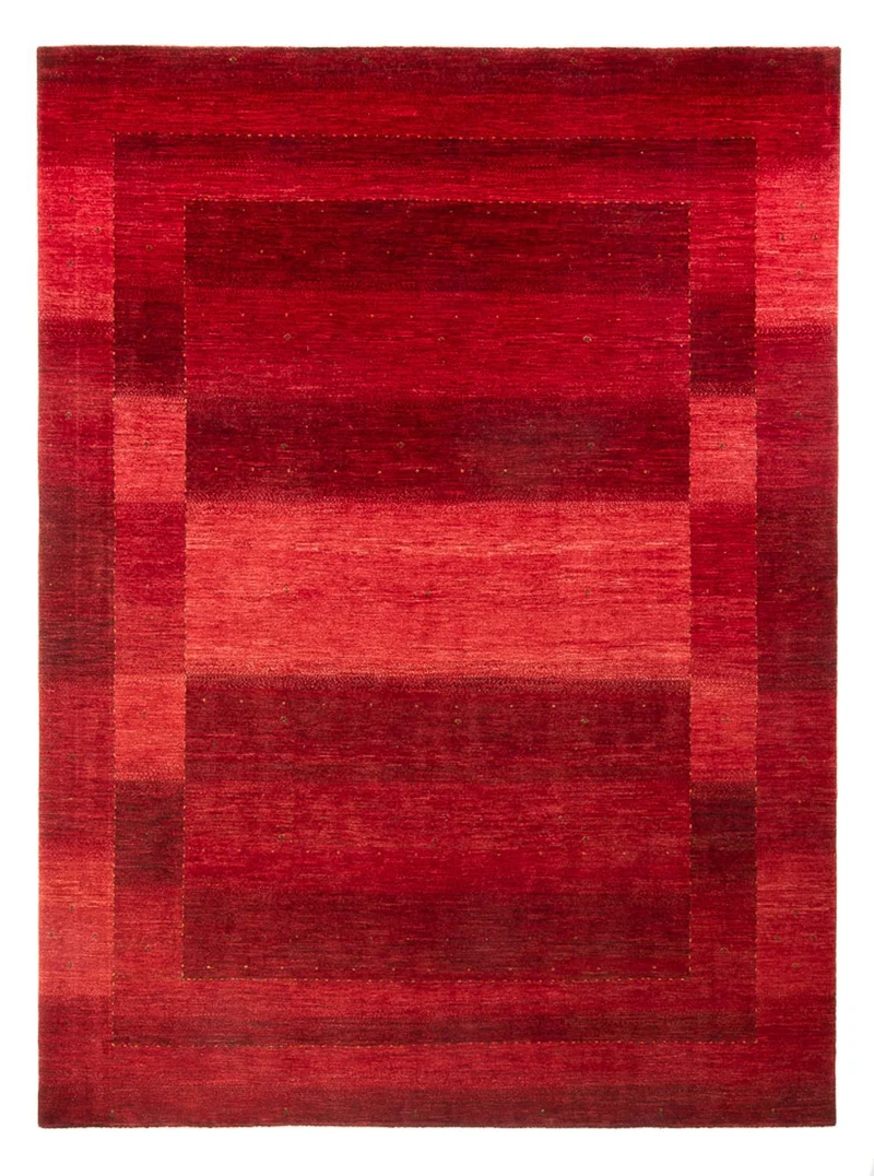 Gabbeh Teppich - Loribaft Perser - 229 x 313 cm - rot