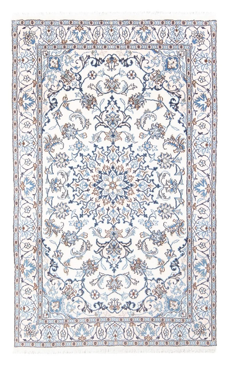 Perserteppich - Nain - 116 x 188 cm - creme