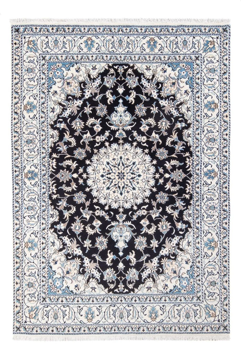 Perserteppich - Nain - 166 x 234 cm - dunkelblau