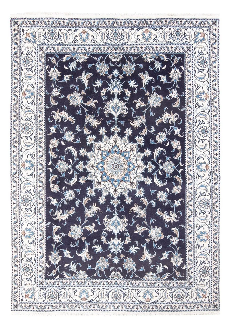 Perserteppich - Nain - 168 x 232 cm - dunkelblau