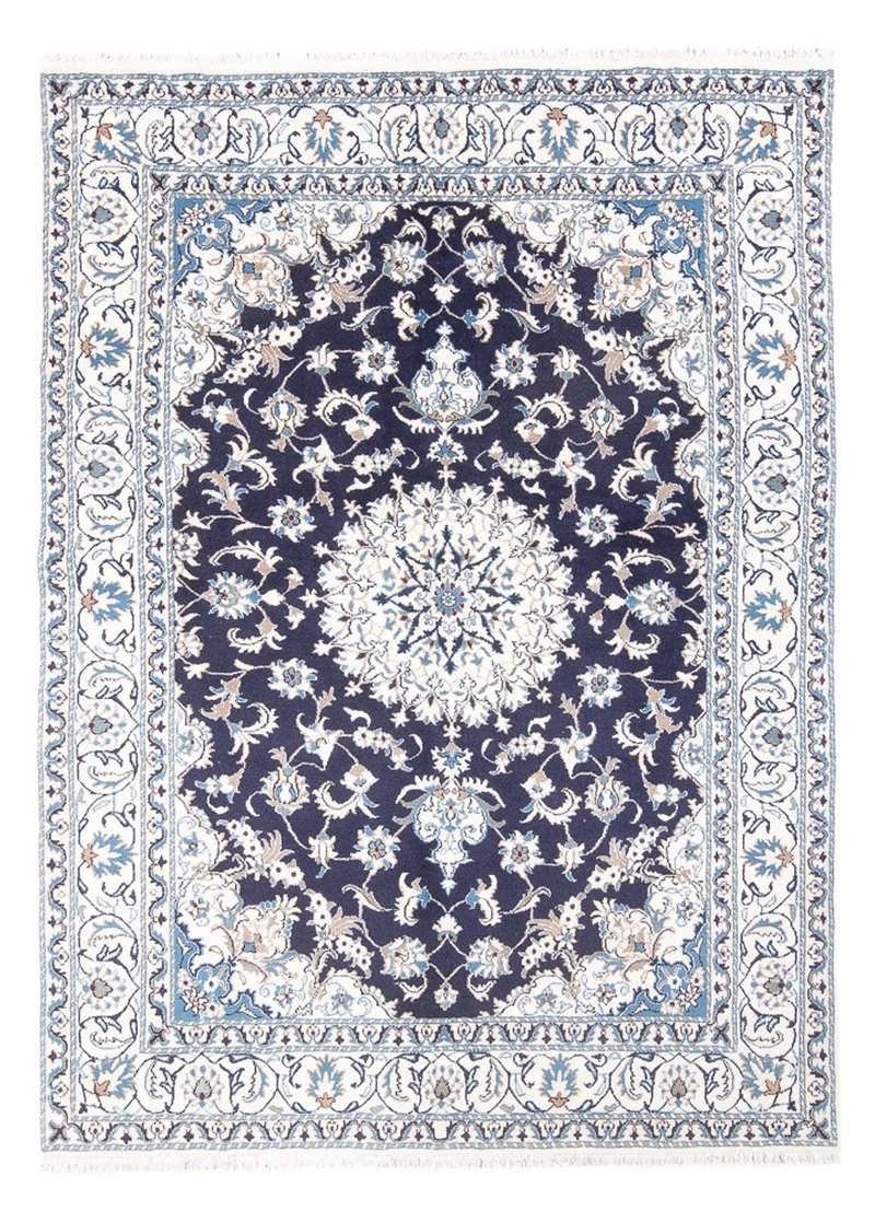 Perserteppich - Nain - 167 x 235 cm - dunkelblau