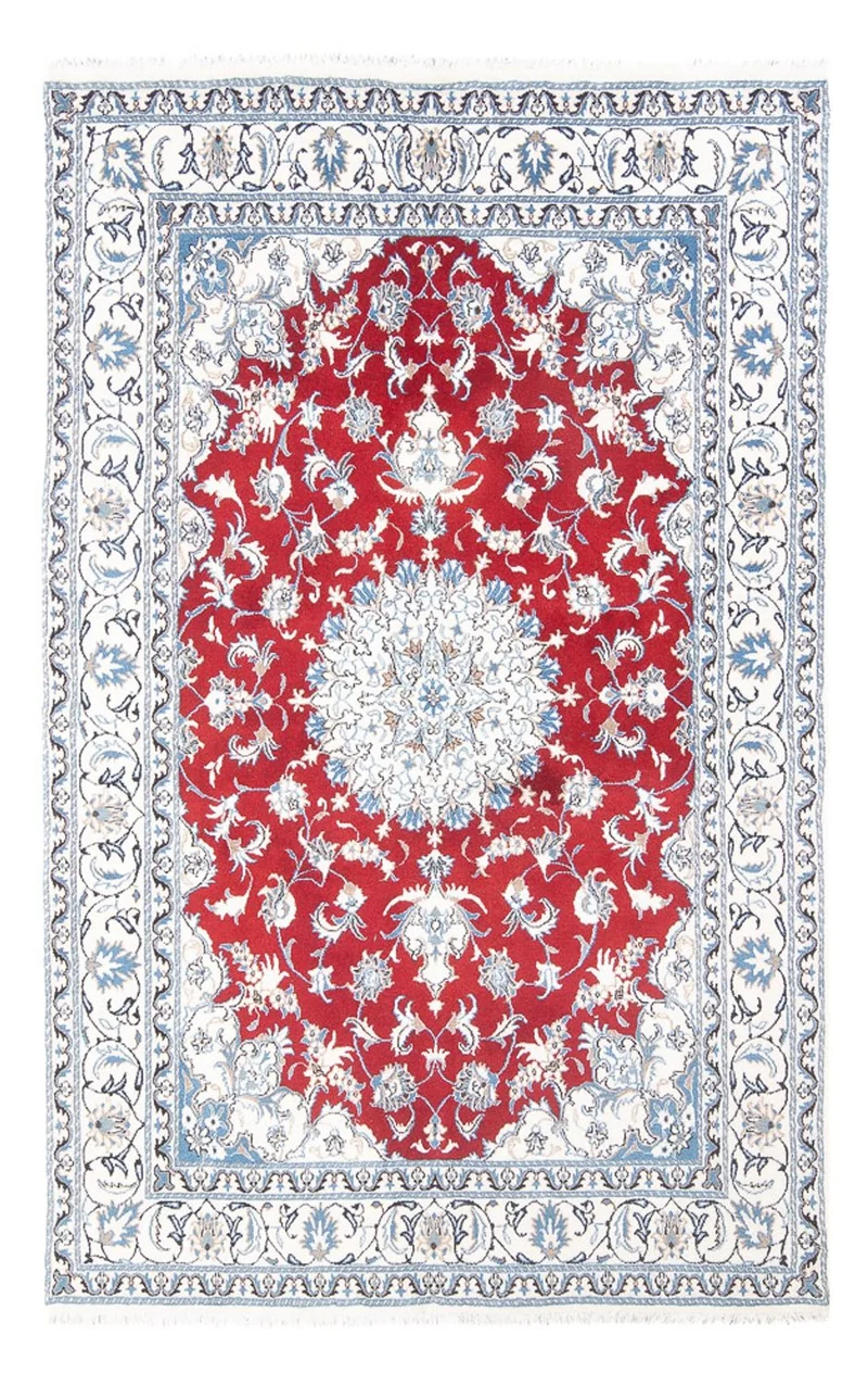 Perserteppich - Nain - 161 x 234 cm - rot