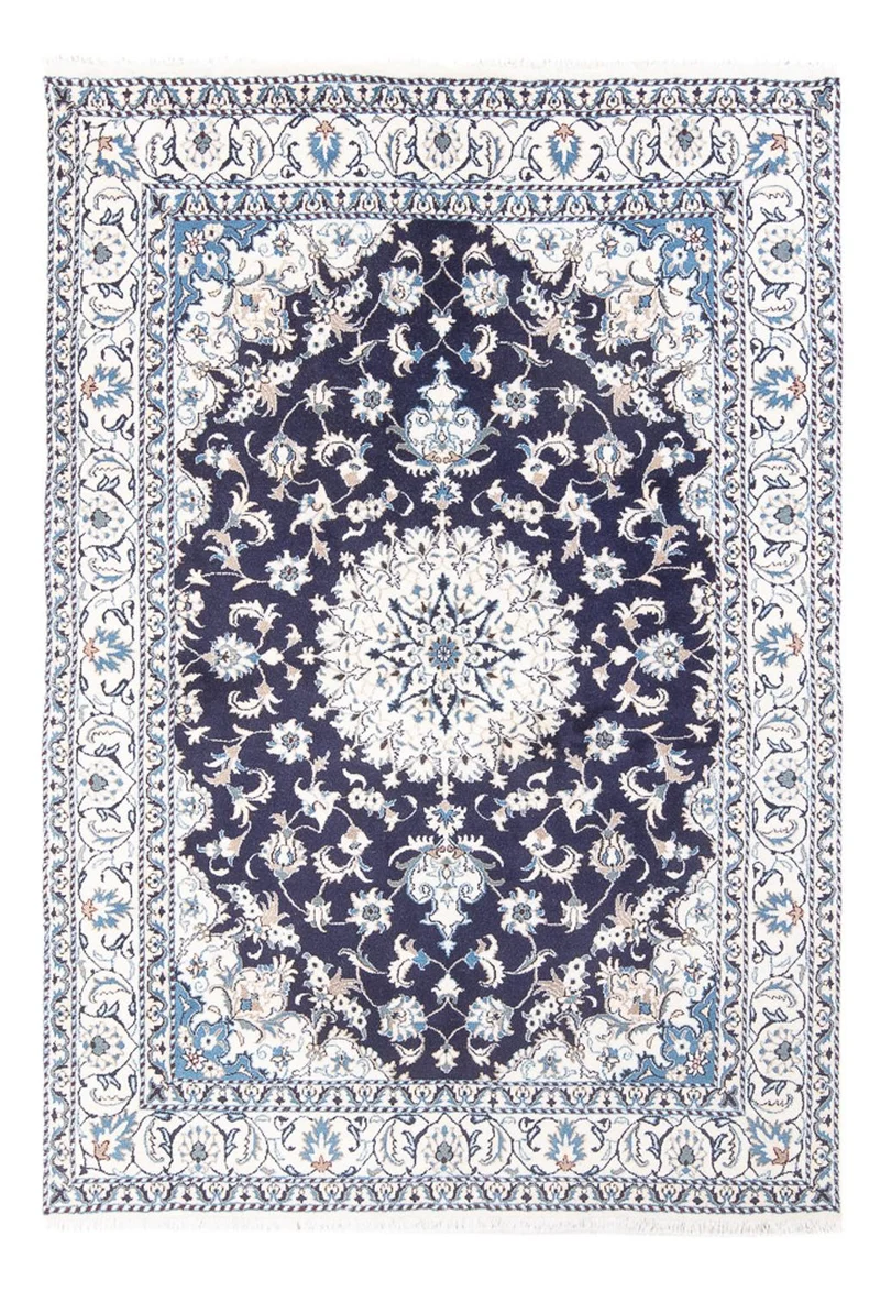 Perserteppich - Nain - 167 x 226 cm - dunkelblau