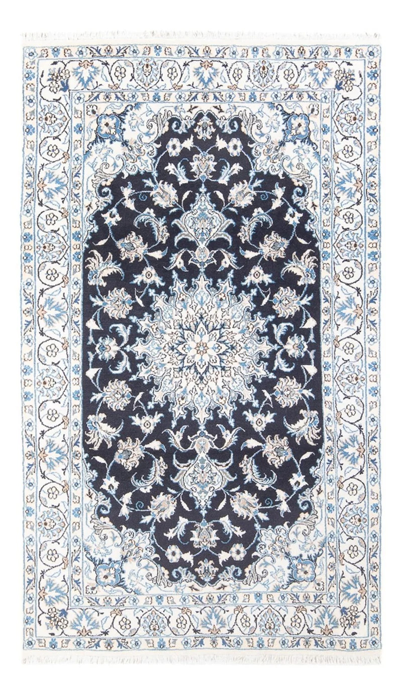 Perserteppich - Nain - 172 x 228 cm - dunkelblau