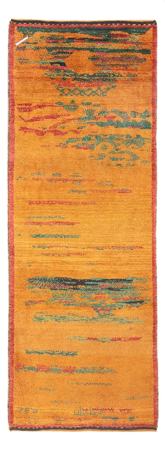 Gabbeh Persisch Teppich 68x190cm - Perserteppich Wollteppich