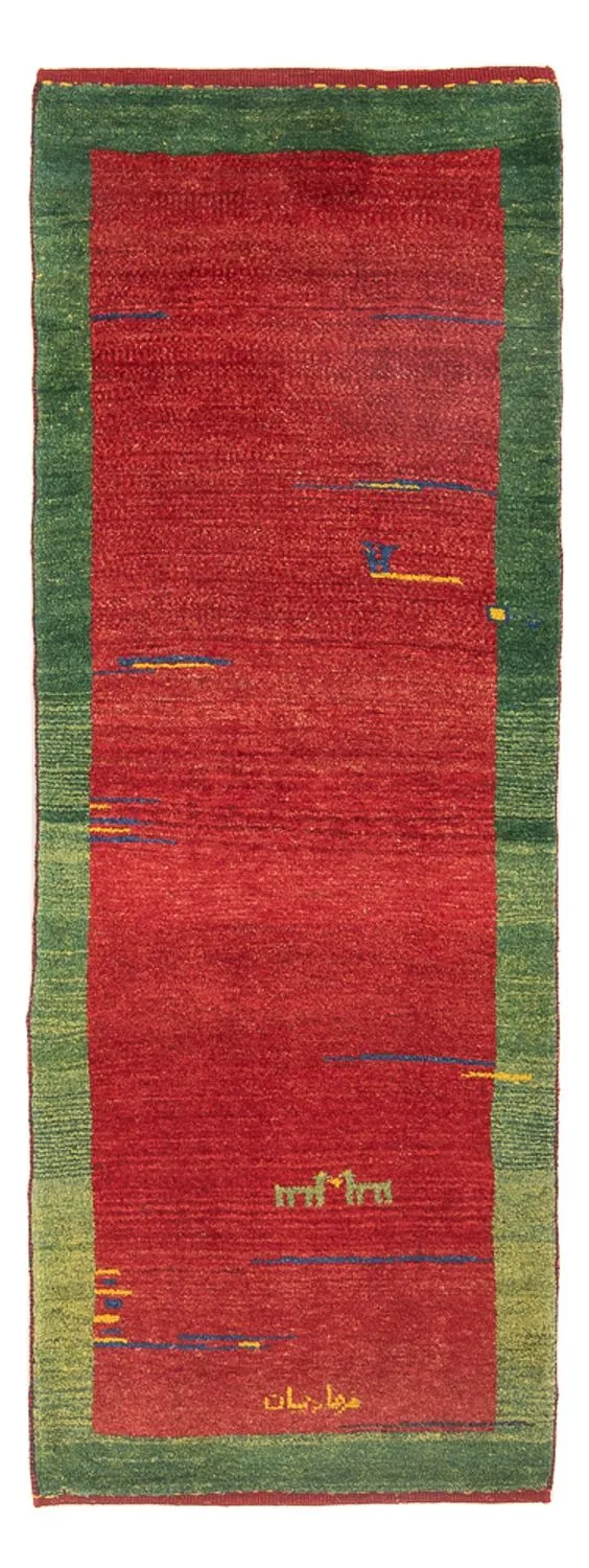 Gabbeh Persisch Teppich 70x182cm - Perserteppich Wollteppich
