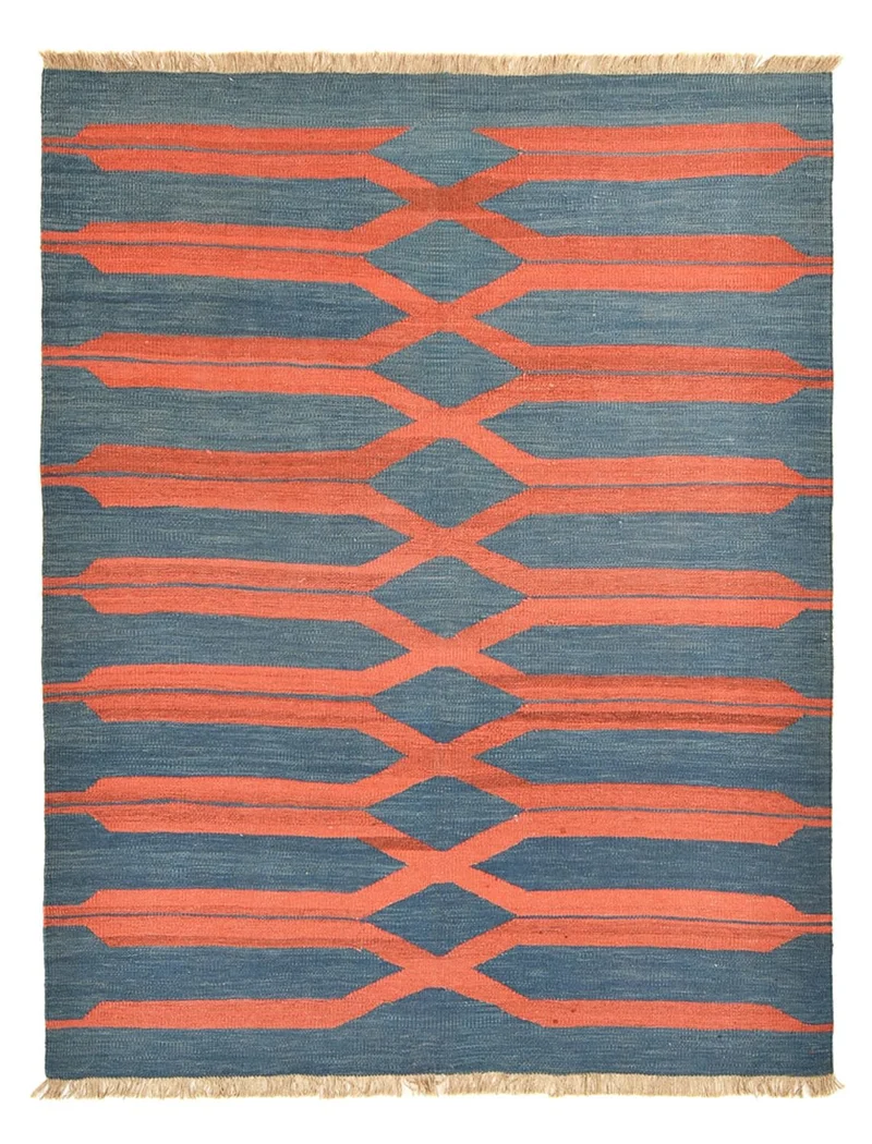 Kelim Teppich - Trendy - 159 x 204 cm - mehrfarbig